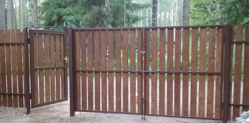 заборы из дерева в красноярске